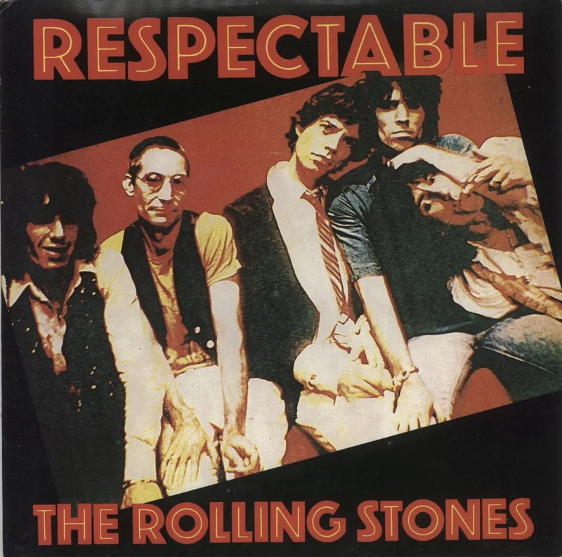 The Rolling Stones Respectable - Factory Sample UK 7" vinyl
