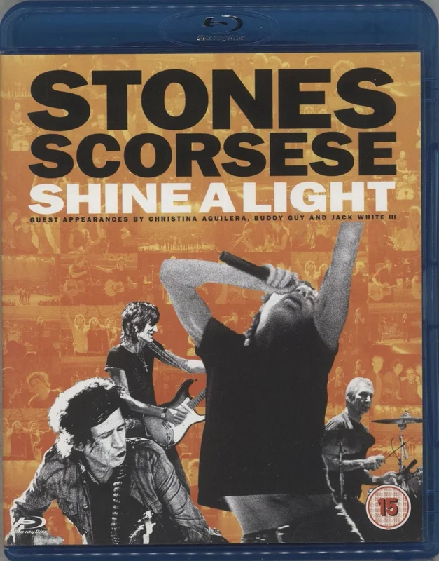 The Rolling Stones Shine A Light UK Blu Ray