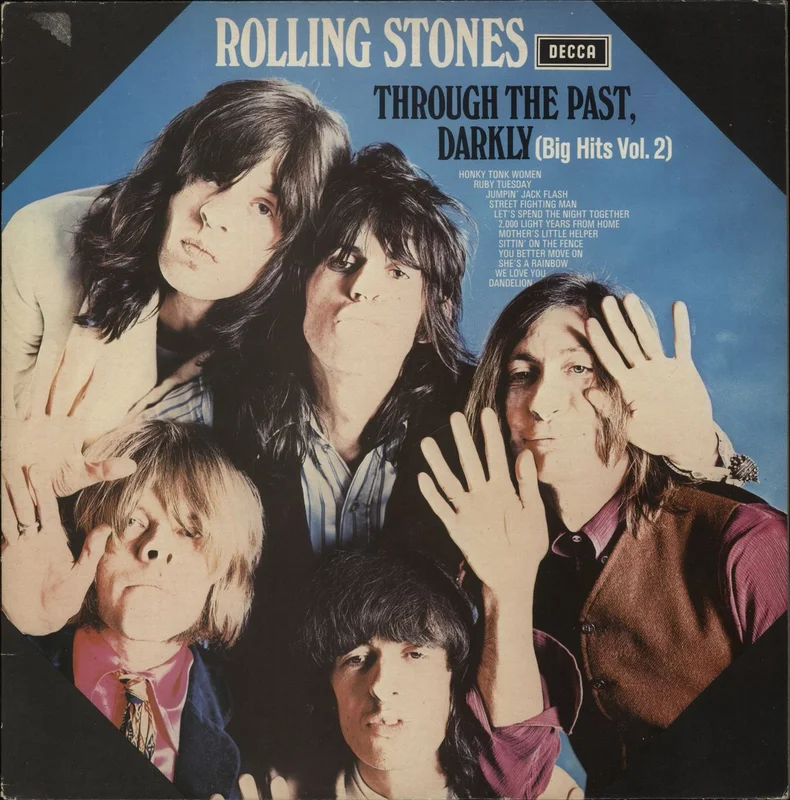 The Rolling Stones Through The Past Darkly UK Vinyl LP