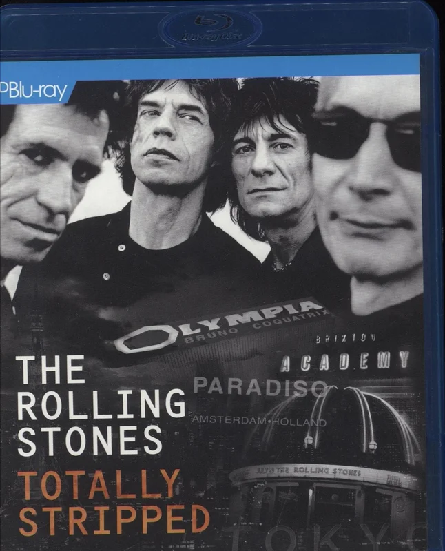 The Rolling Stones Totally Stripped UK Blu Ray