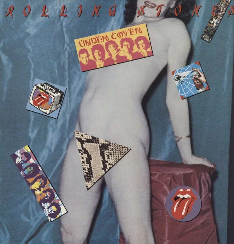 The Rolling Stones Undercover + Lyric Insert UK Vinyl LP