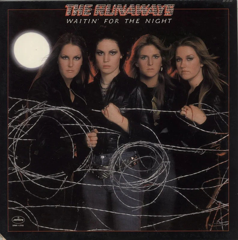 The Runaways Waitin' For The Night UK Vinyl LP