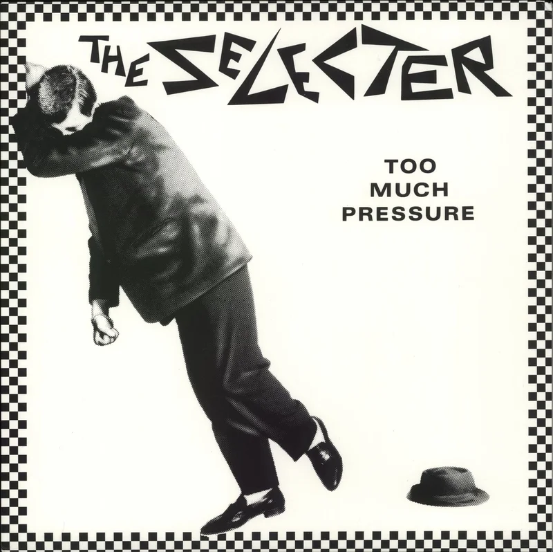 The Selecter Too Much Pressure - Splatter Vinyl UK Vinyl LP