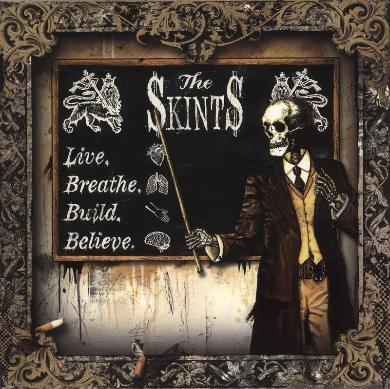 The Skints Live. Breathe. Build. Believe. - 180 Gram Gold and Black Splatter Vinyl UK Vinyl LP