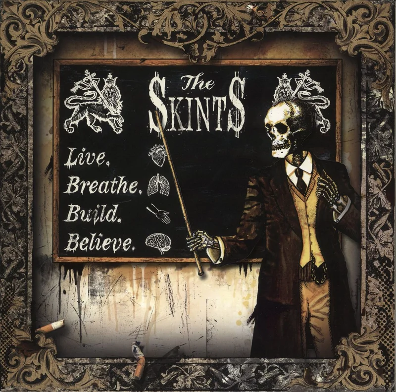 The Skints Live. Breathe. Build. Believe. - 180 Gram Gold and Black Split Vinyl UK Vinyl LP