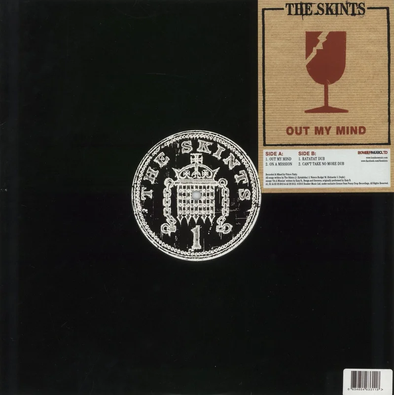 The Skints Out My Mind - Green Vinyl UK 12" vinyl