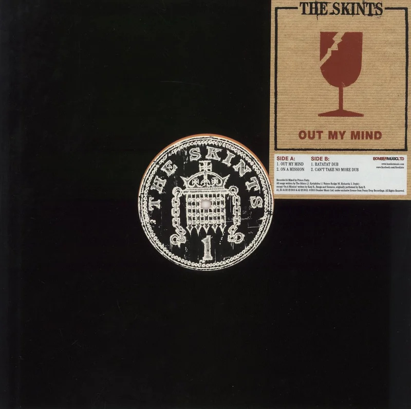 The Skints Out My Mind - Orange Vinyl UK 12" vinyl