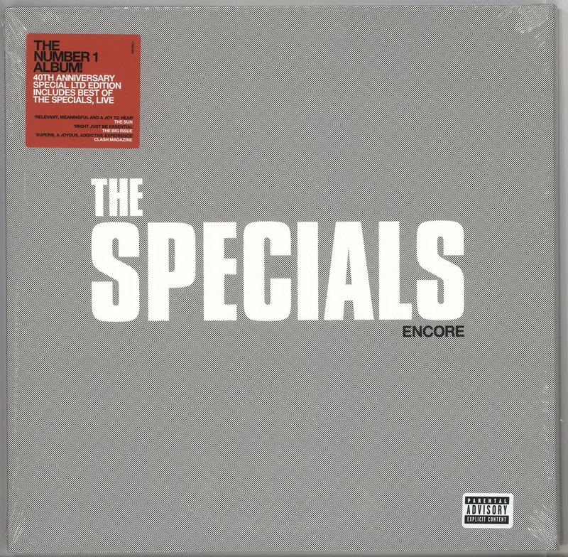 The Specials Encore - Red Vinyl - Sealed UK 2-LP vinyl set