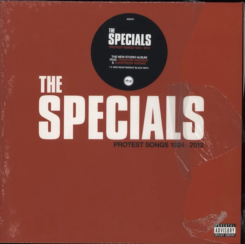 The Specials Protest Songs 1924-2012 - 180gm Vinyl + Hype-sticker UK Vinyl LP