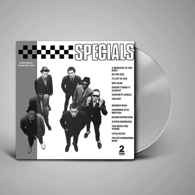 The Specials Specials - Crystal Clear Vinyl - Sealed UK Vinyl LP