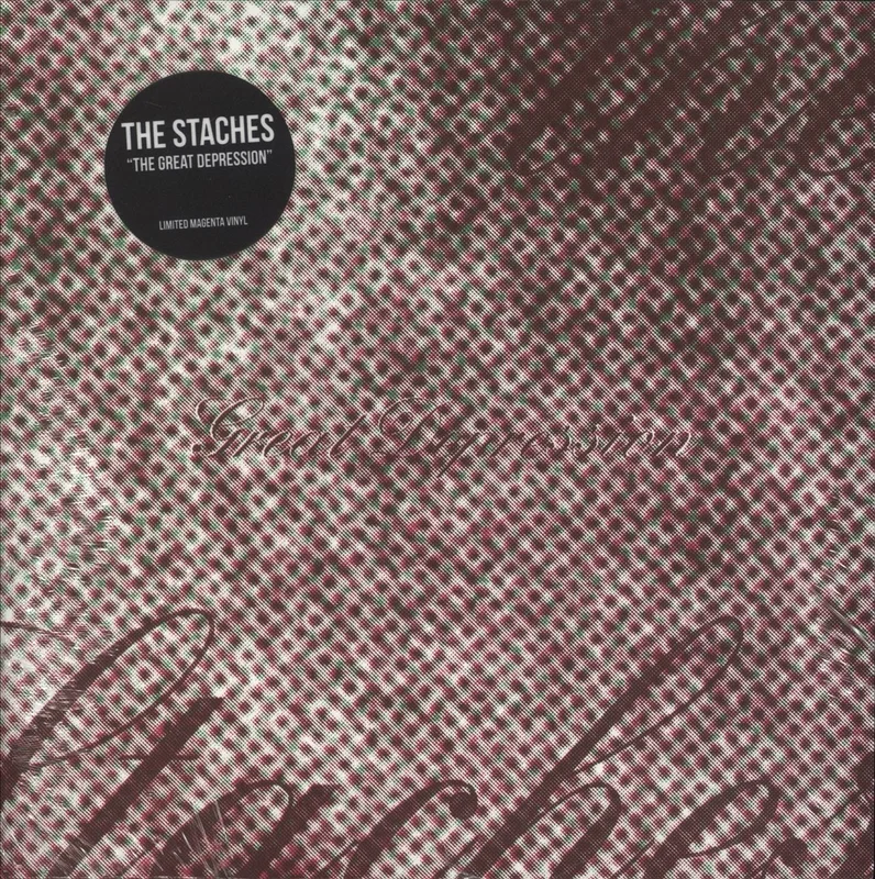 The Staches Great Depression - Magenta Vinyl - Sealed French 7" vinyl