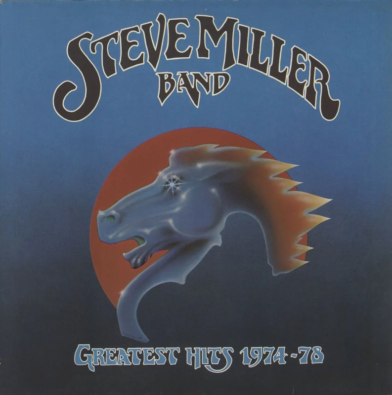 The Steve Miller Band Greatest Hits 1974-78 - Blue Label EX UK Vinyl LP