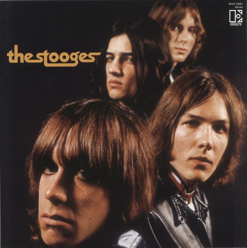 The Stooges The Stooges - Clear & Black Swirl Vinyl UK Vinyl LP