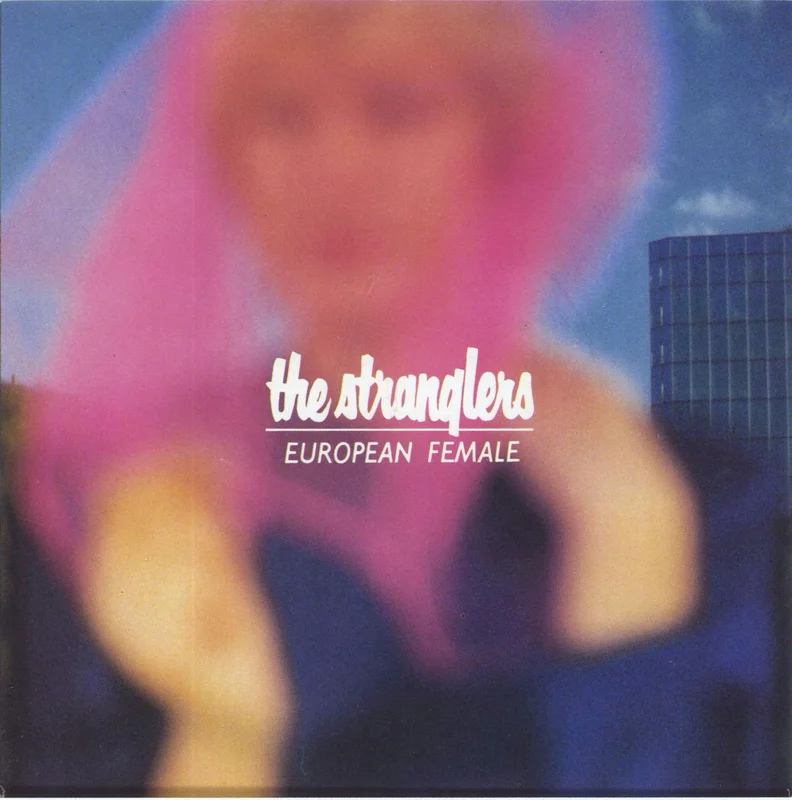 The Stranglers European Female - Paper Labels UK 7" vinyl