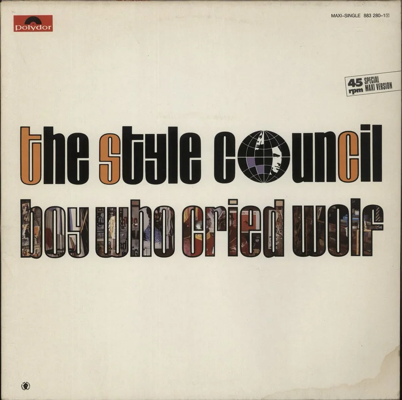 The Style Council Boy Who Cried Wolf German 12" vinyl