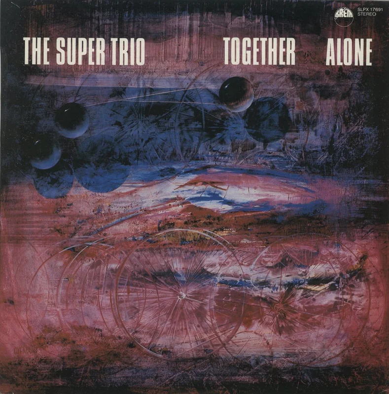 The Super Trio Together Alone Hungarian Vinyl LP