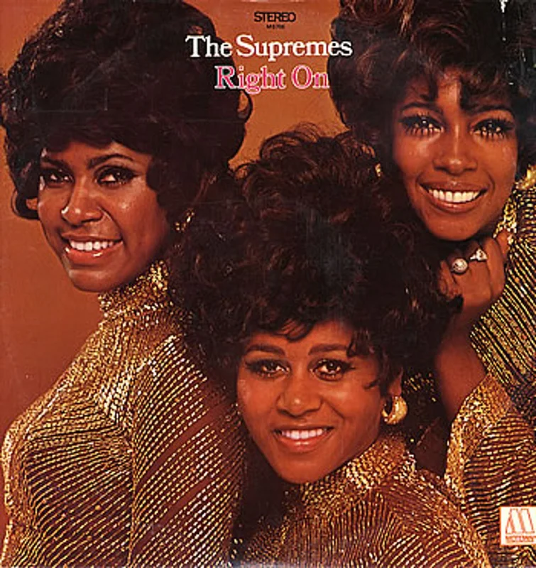 The Supremes Right On US Vinyl LP