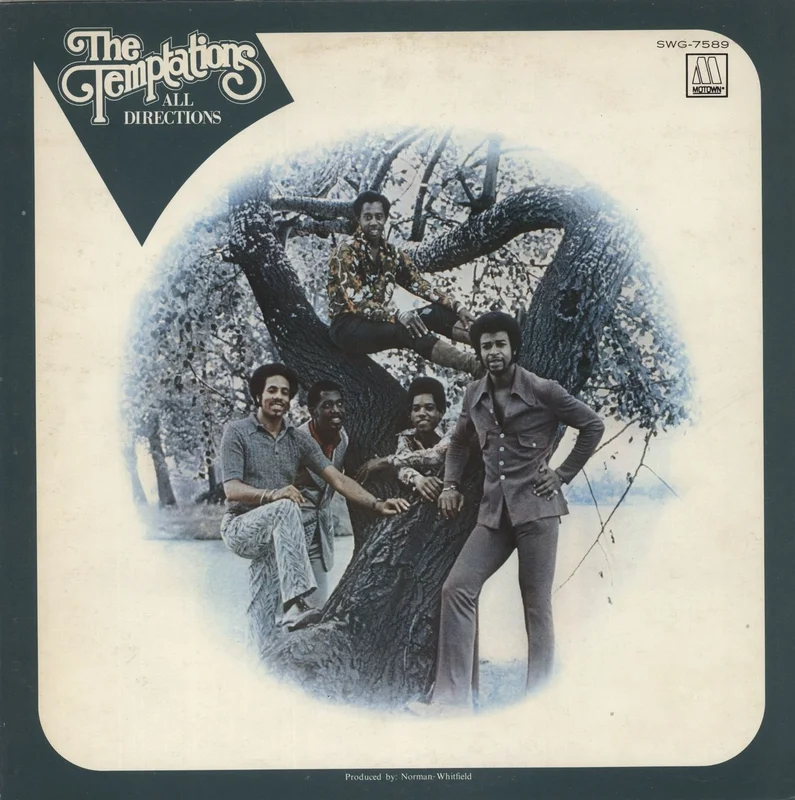 The Temptations All Directions Japanese Promo Vinyl LP