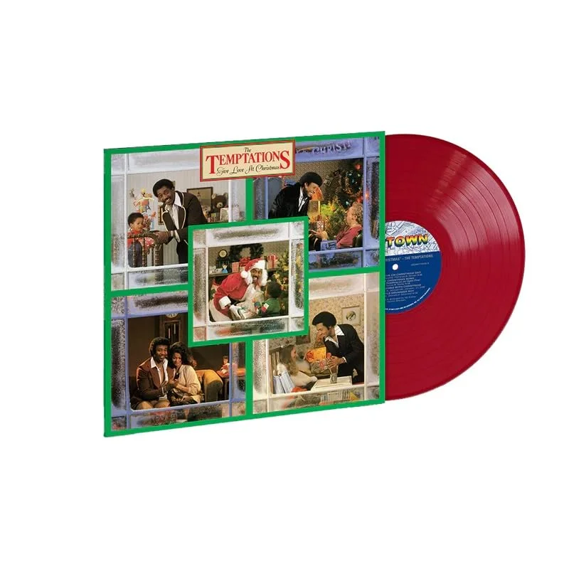 The Temptations Give Love At Christmas [Apple Red Lp]