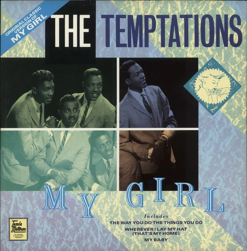 The Temptations My Girl UK 12" vinyl