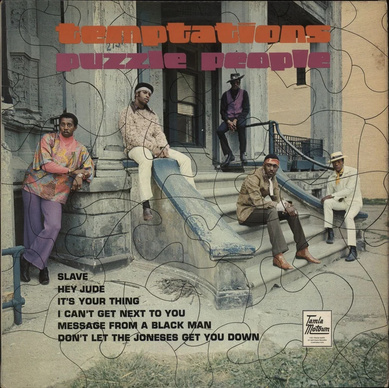 The Temptations Puzzle People UK Vinyl LP