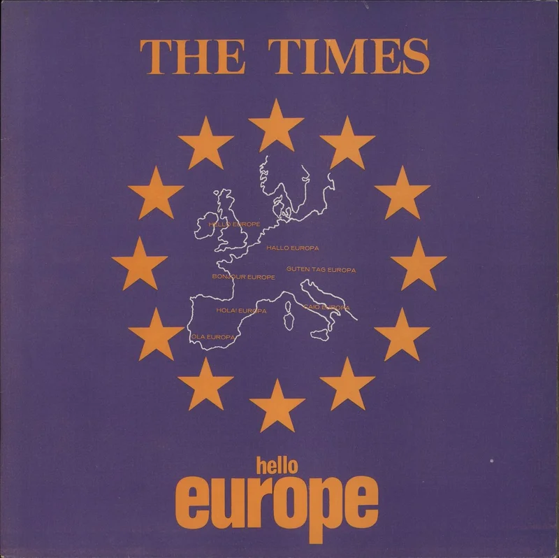 The Times Hello Europe UK Vinyl LP