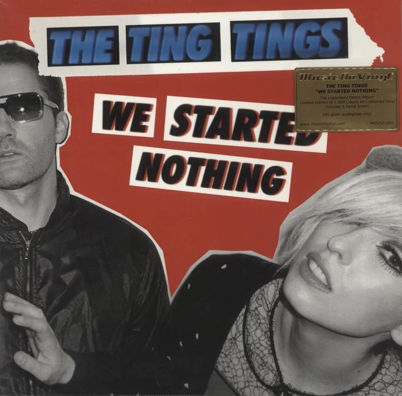 The Ting Tings We Started Nothing - 180 Gram Blue & Silver Marbled Vinyl UK Vinyl LP