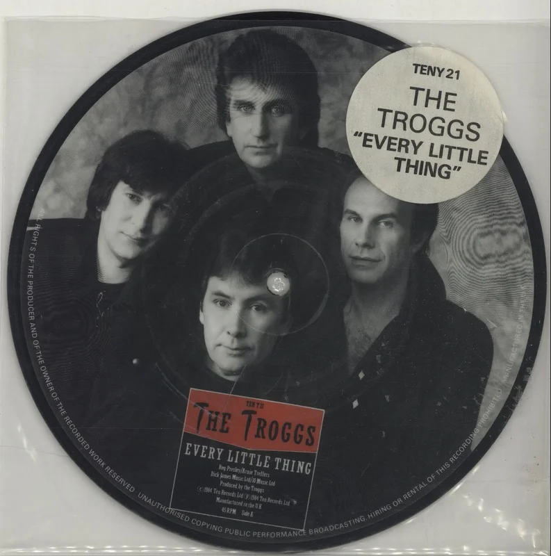 The Troggs Every Little Thing UK 7" picture disc