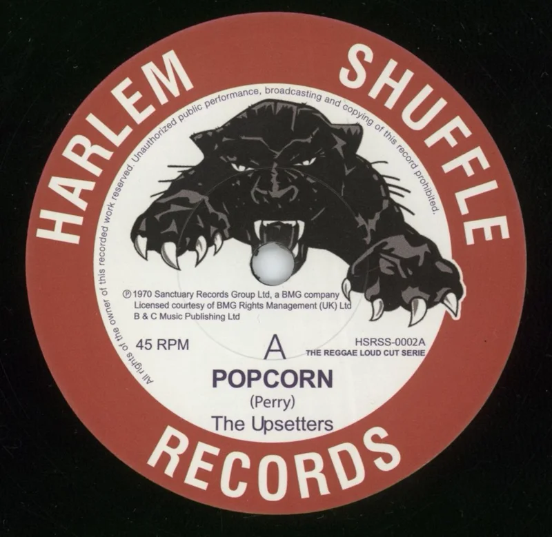 The Upsetters Popcorn / Tight Spot UK 7" vinyl