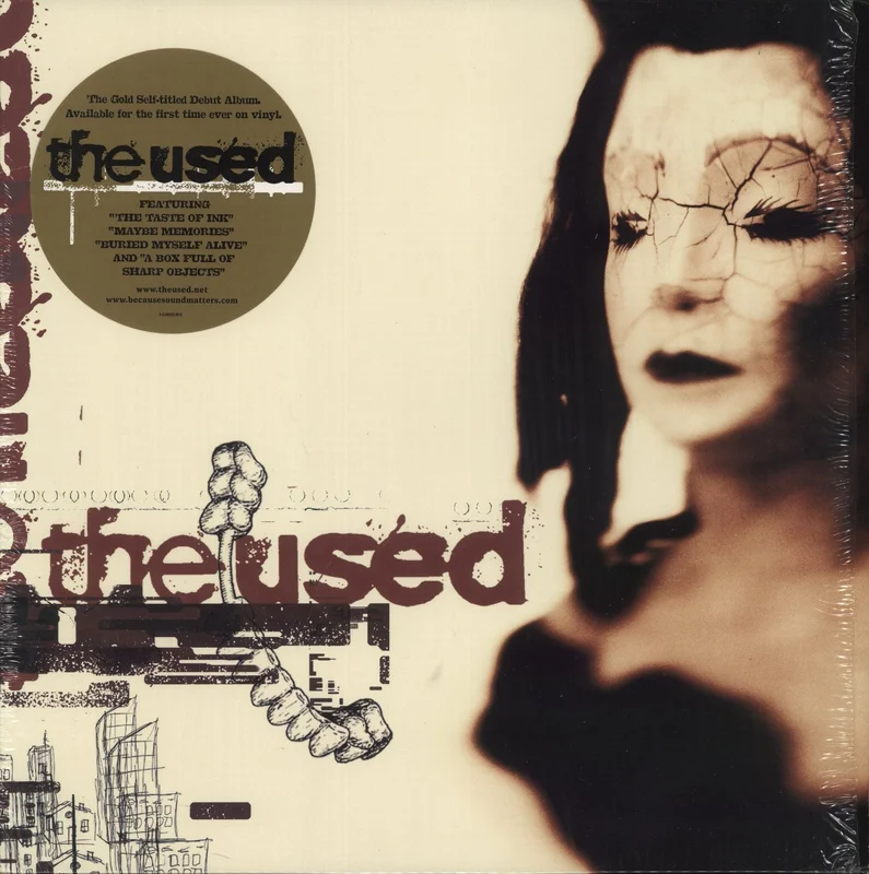 The Used The Used - Shrink + Hype-Sticker US 2-LP vinyl set