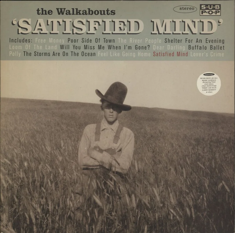 The Walkabouts Satisfied Mind German Vinyl LP