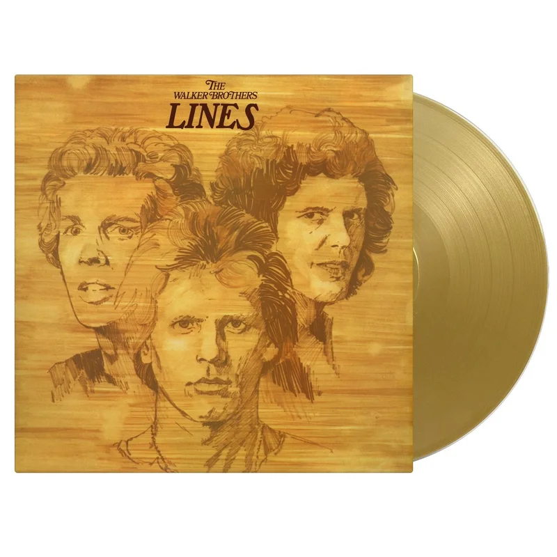 The Walker Brothers Lines - 50th Anniversary Edition - 180 Gram Gold Vinyl UK Vinyl LP