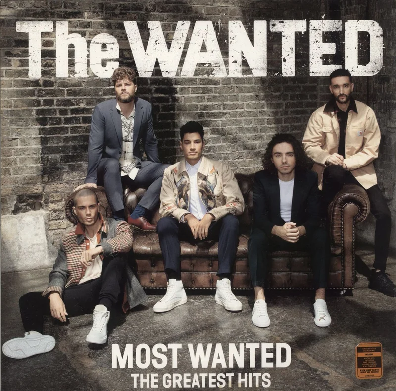 The Wanted Most Wanted (The Greatest Hits) - Orange Vinyl UK Vinyl LP