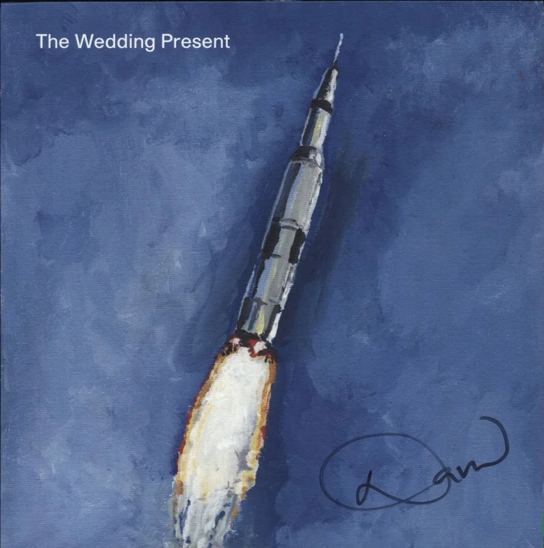 The Wedding Present Jump in, The Water's Fine - Autographed UK 7" vinyl