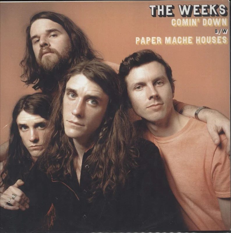 The Weeks Comin' Down - Coffee & Cream Power Filled US 7" vinyl