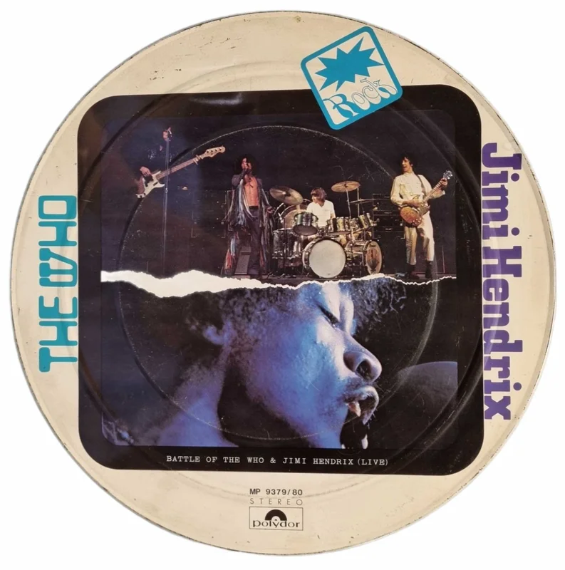 The Who Battle Of The Who & Jimi Hendrix (Live) Japanese 2-LP vinyl set