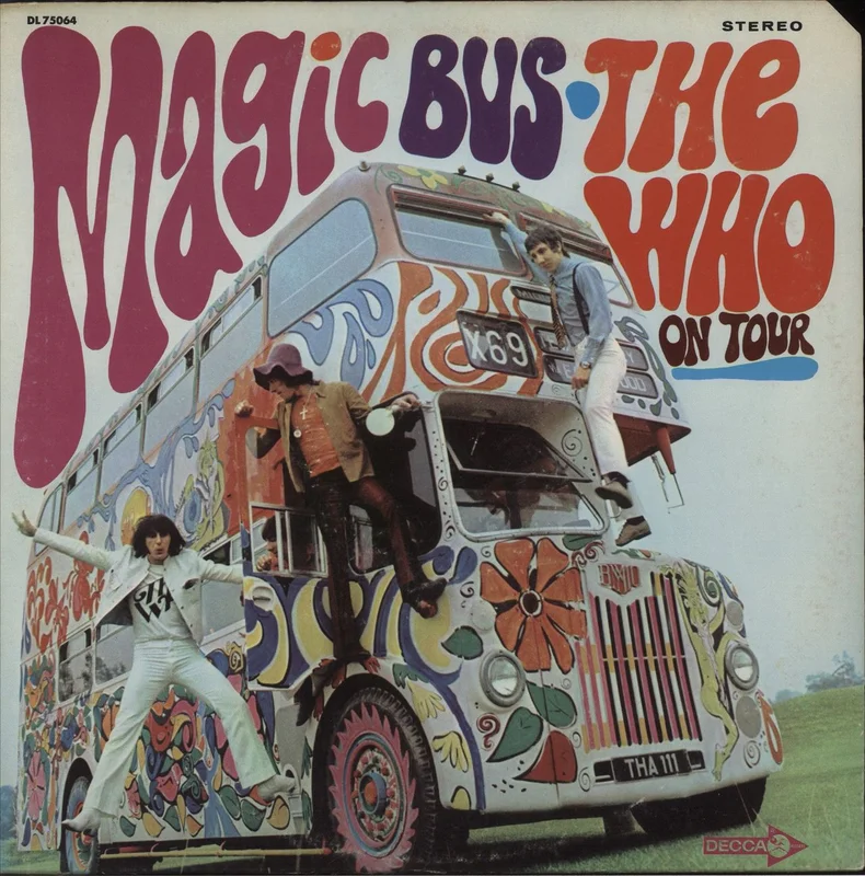 The Who Magic Bus - 2nd US Vinyl LP