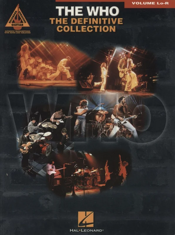 The Who The Definitive Collection - Volume Lo-R UK Book