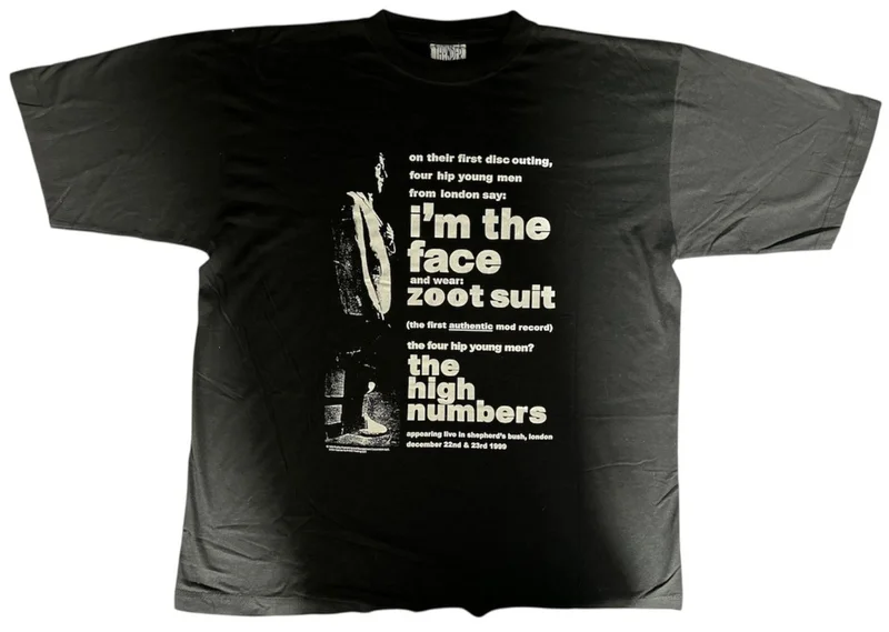 The Who The High Numbers Im the face - XL UK Promo T-shirt