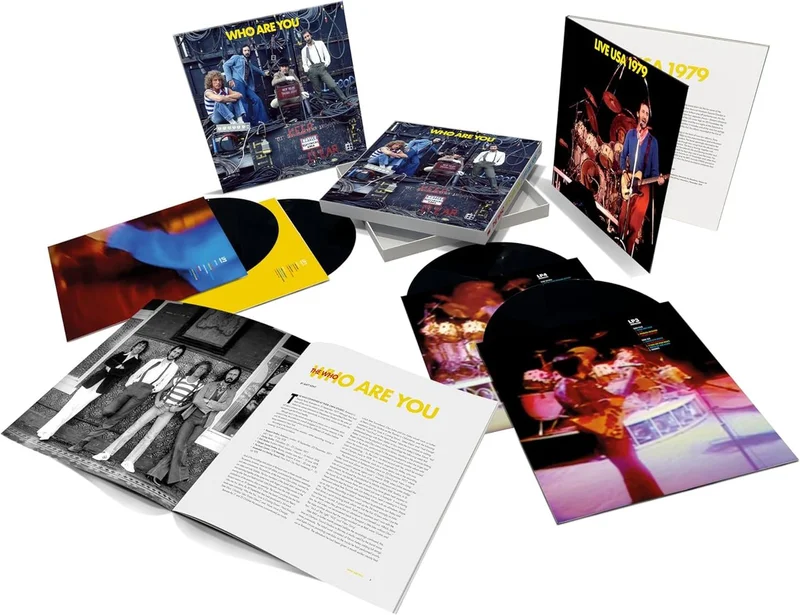 The Who Who Are You - 4LP Deluxe Half-Speed Mastered Edition - 180 Gram Black Vinyl - Sealed UK 4-LP vinyl set