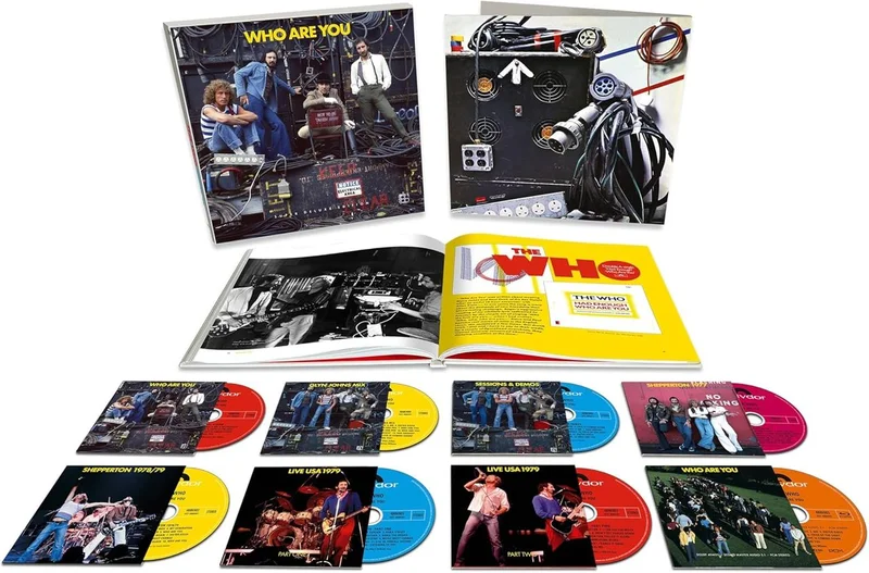 The Who Who Are You - Super Deluxe Edition - 7-CD & Dolby Atmos 5.1 Blu-ray Box Set - Sealed UK Cd album box set