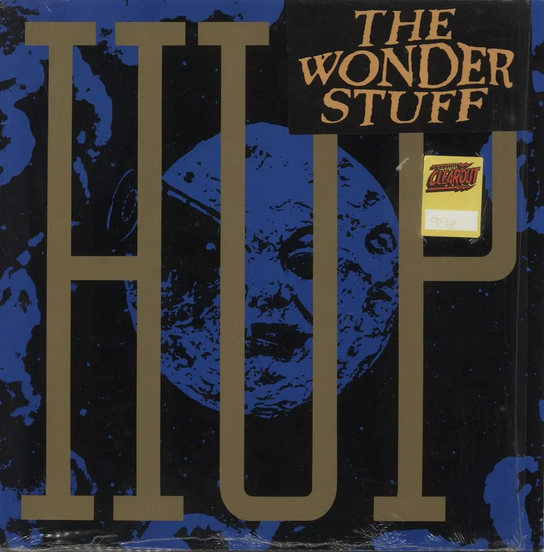 The Wonder Stuff Hup - Band Logo Sticker- Shrink UK Vinyl LP