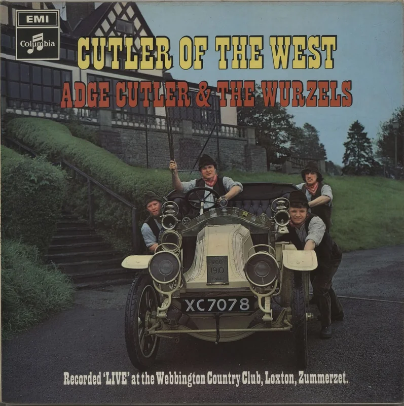 The Wurzels Cutler Of The West UK Vinyl LP