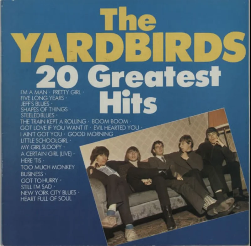 The Yardbirds 20 Greatest Hits German Vinyl LP