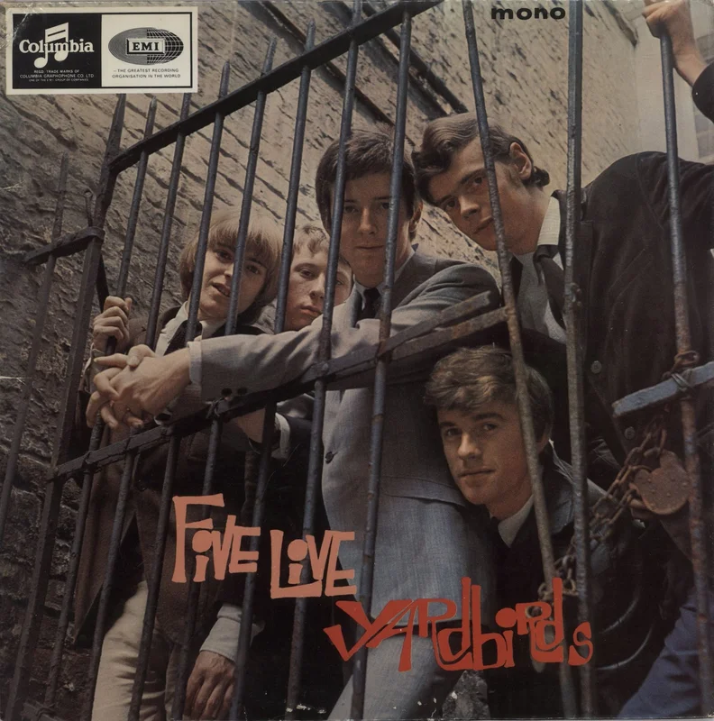 The Yardbirds Five Live Yardbirds - 1st - EX UK Vinyl LP