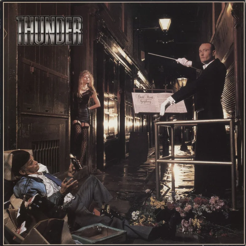 Thunder Backstreet Symphony + Merch Insert UK Vinyl LP