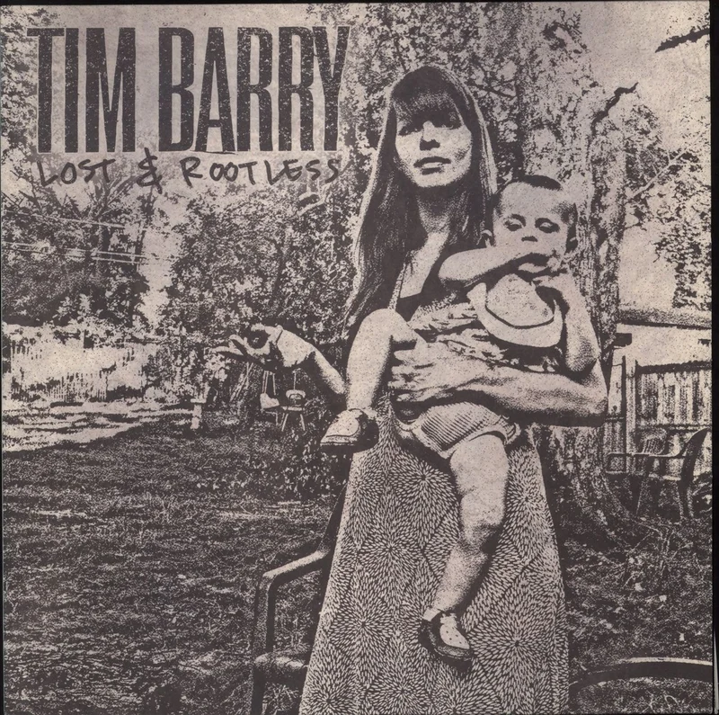 Tim Barry Lost & Rootless - Grey / Pink W/ Splatter Vinyl US Vinyl LP