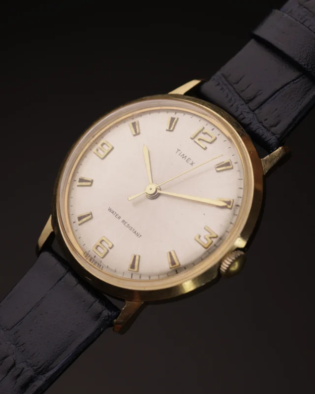 Timex Gold-Tone Manual Wind | Vintage American Minimalism (1970s)