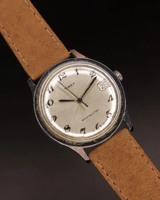 Timex Vintage Date (Sunburst Silver Dial)