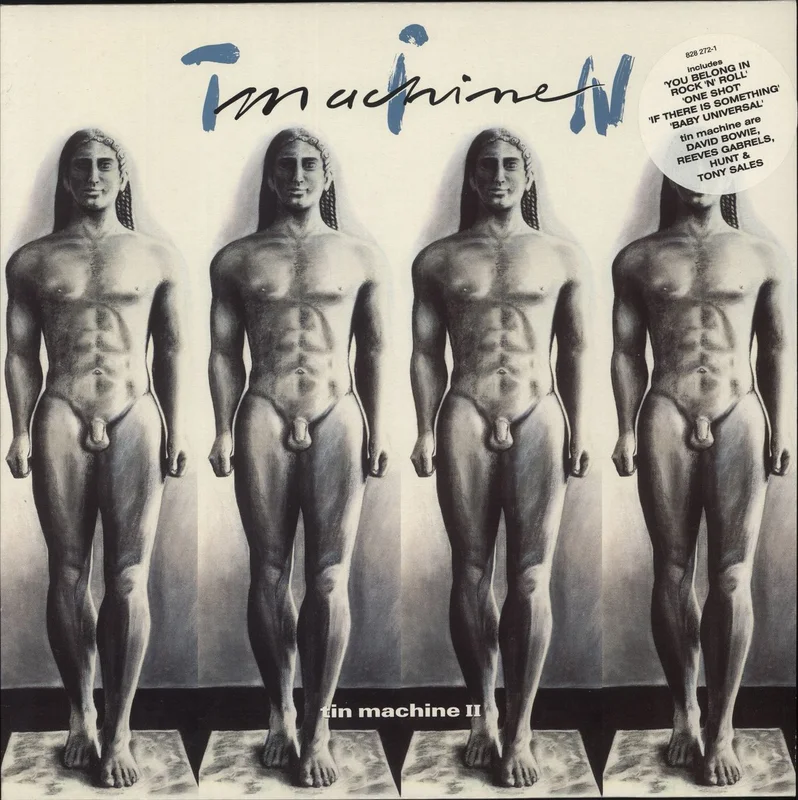 Tin Machine Tin Machine II - stickered sleeve UK Vinyl LP